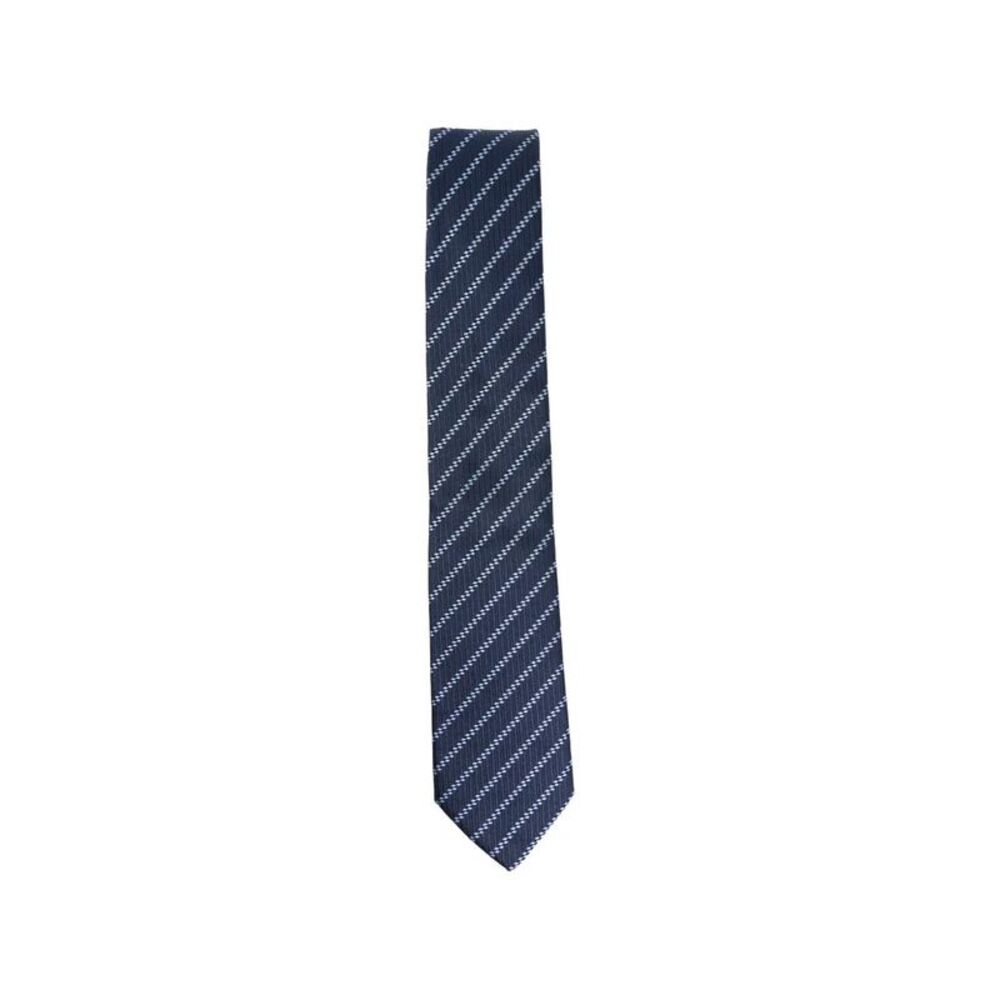 Pure Silk Tie With Diagonal Jacquard Stripes Women